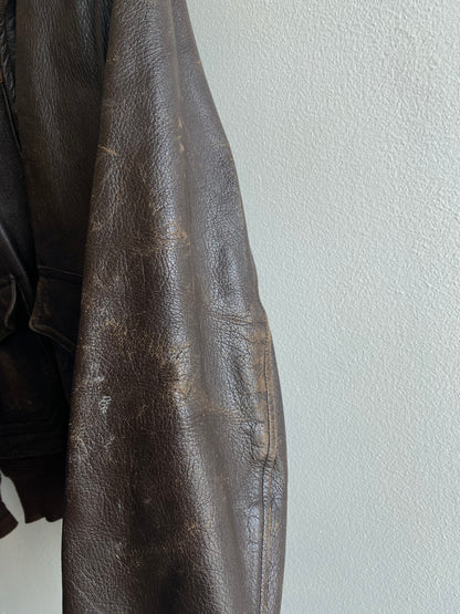 Vintage 1950’s USN G-1 Leather Flight Jacket