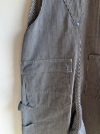 Vintage 1960/70’s Sears Hickory Stripe Denim Overalls - La Lovely Vintage 