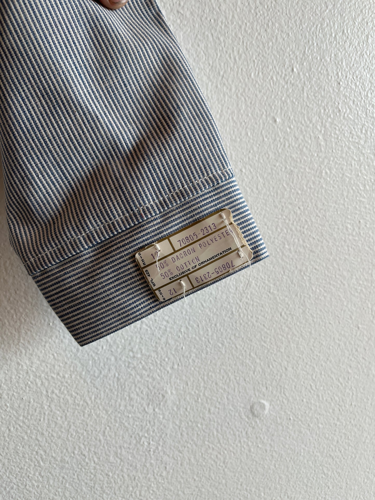 Vintage 1970’s Deadstock Levi’s “Big E” Hickory Pinstripe Jacket