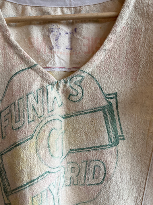 Trash Textiles - Handmade Vintage Feedsack Blouse - La Lovely Vintage 