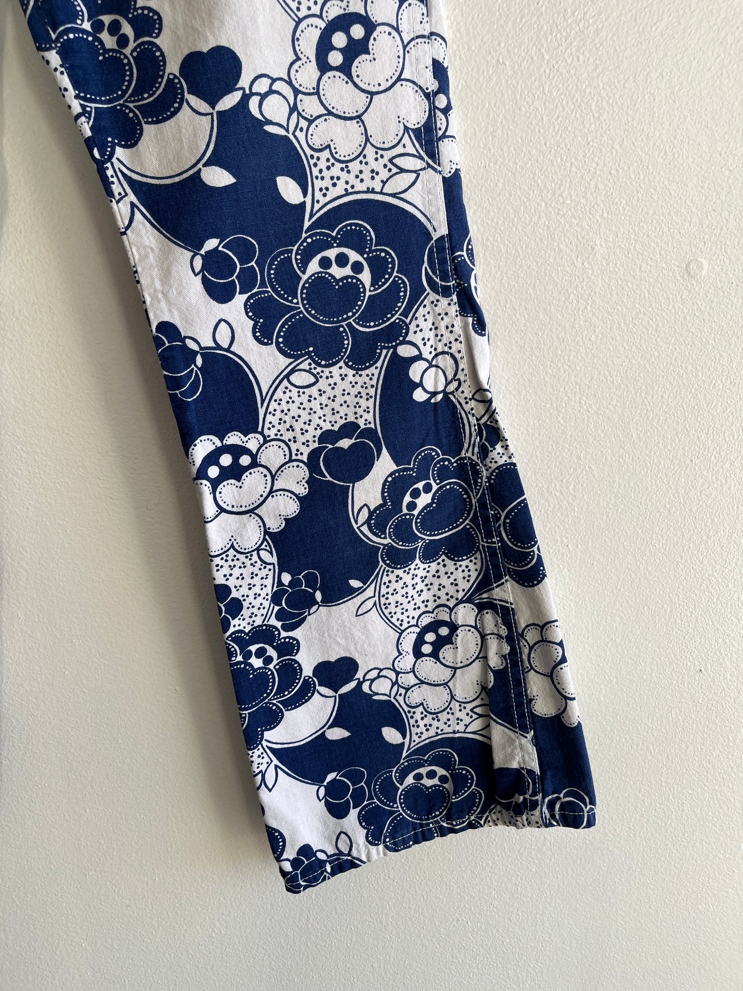 Vintage 1960s/1970s Levi’s Floral Print Flared Pants