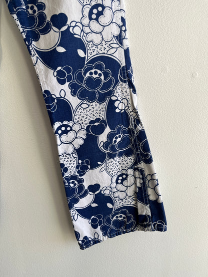 Vintage 1960s/1970s Levi’s Floral Print Flared Pants