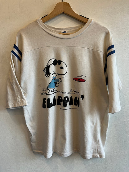 Vintage 1970’s Snoopy “Flippin’” Jersey T-Shirt - La Lovely Vintage 