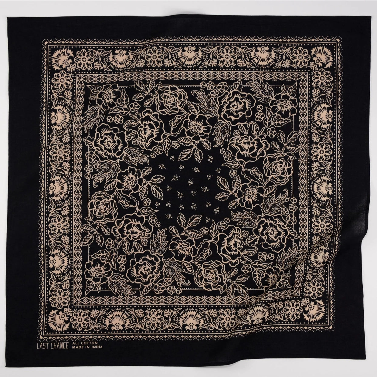 Last Chance Textiles - Cotton Bandana - La Lovely Vintage 