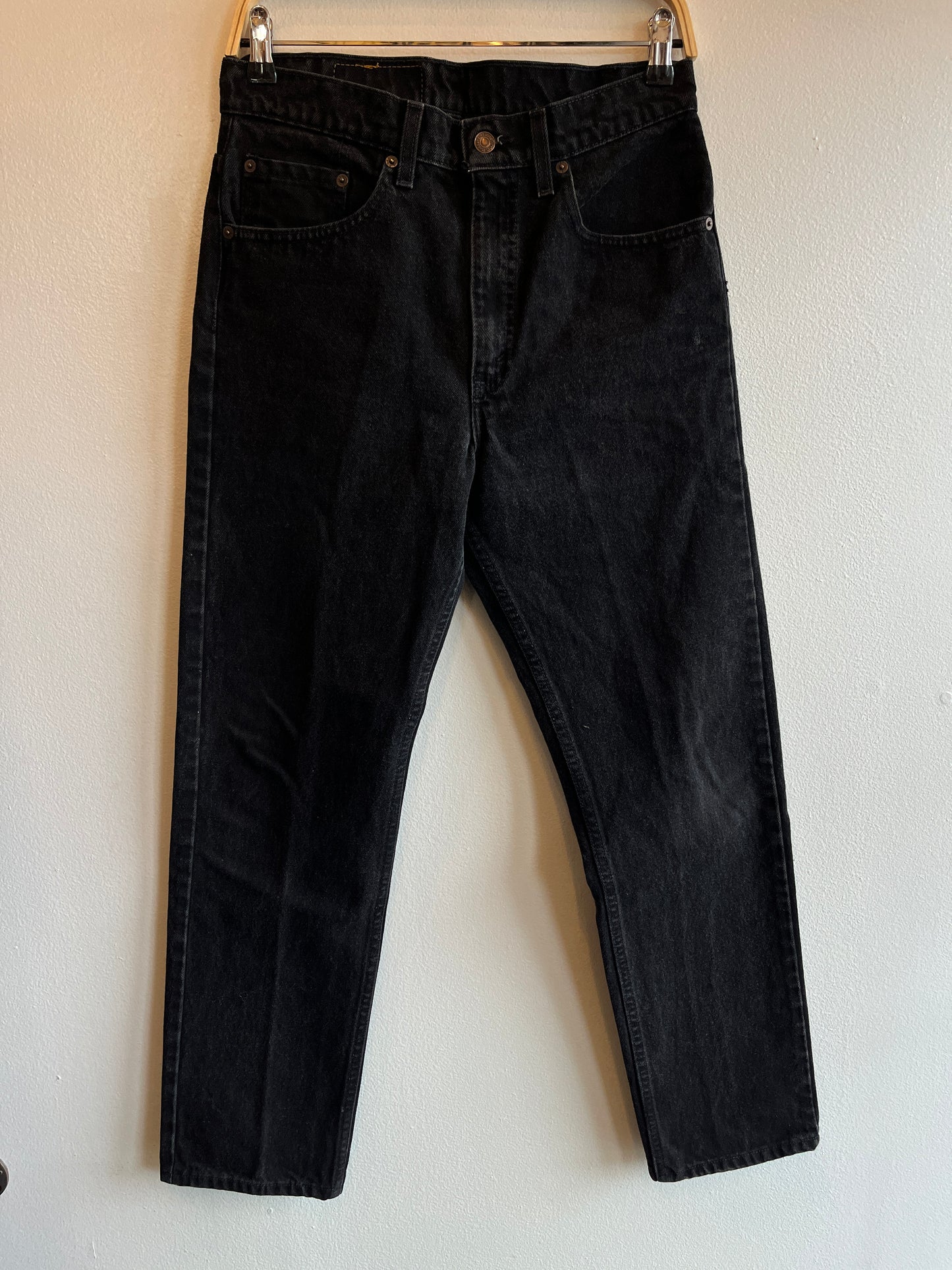 Vintage 1990’s Levi’s 505 Black Denim Jeans