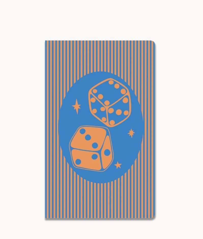 The Rainbow Vision - Dice Notebook - La Lovely Vintage 