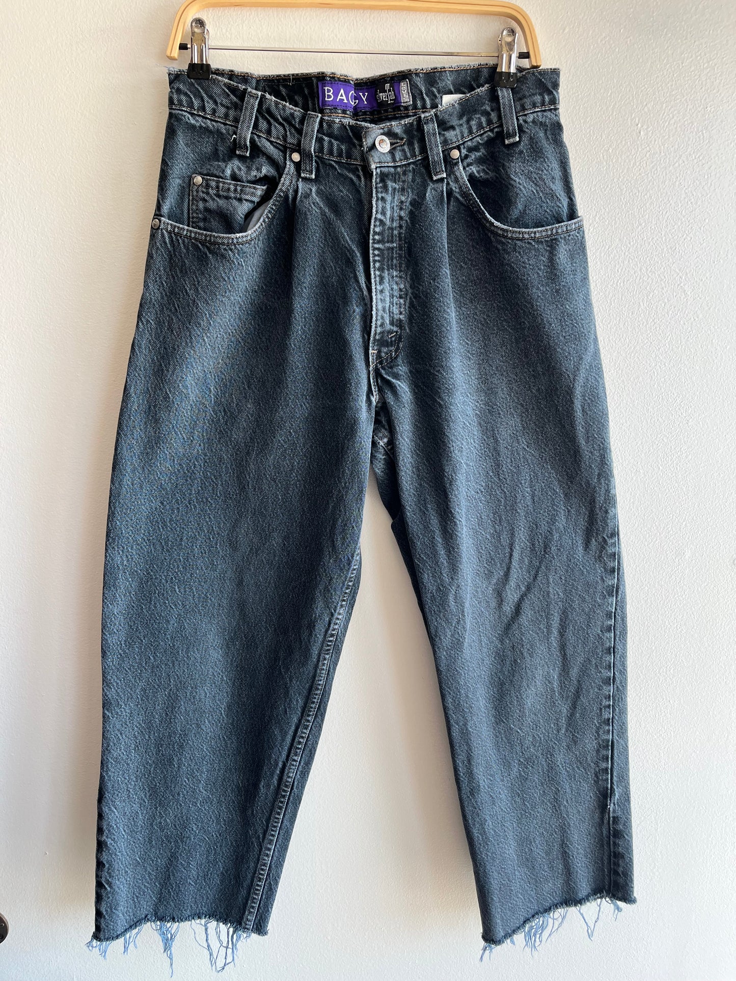 Vintage 1990’s Levi’s Silver Tab Black Denim Jeans