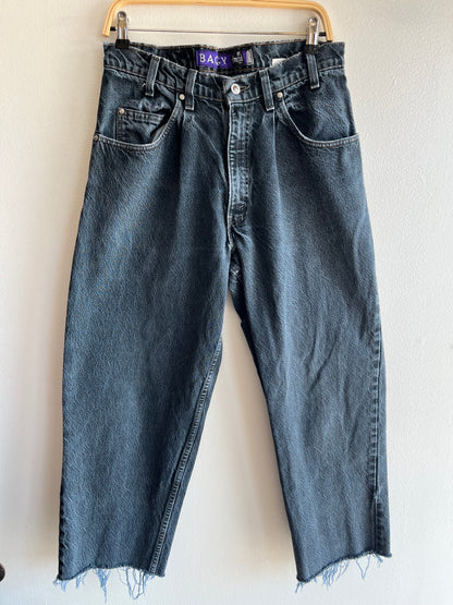 Vintage 1990’s Levi’s Silver Tab Black Denim Jeans