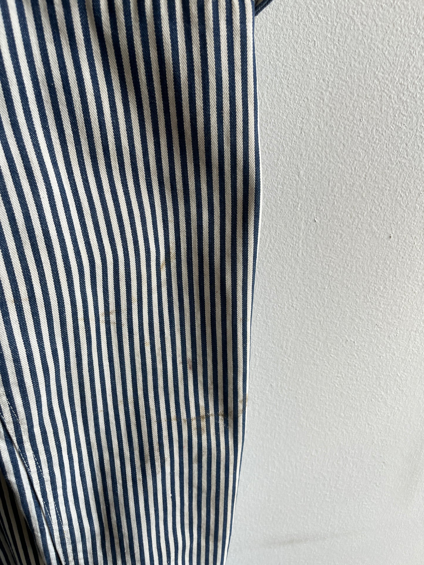 Vintage 1960/70’s Mongomery Ward Hickory Stripe Denim Overalls