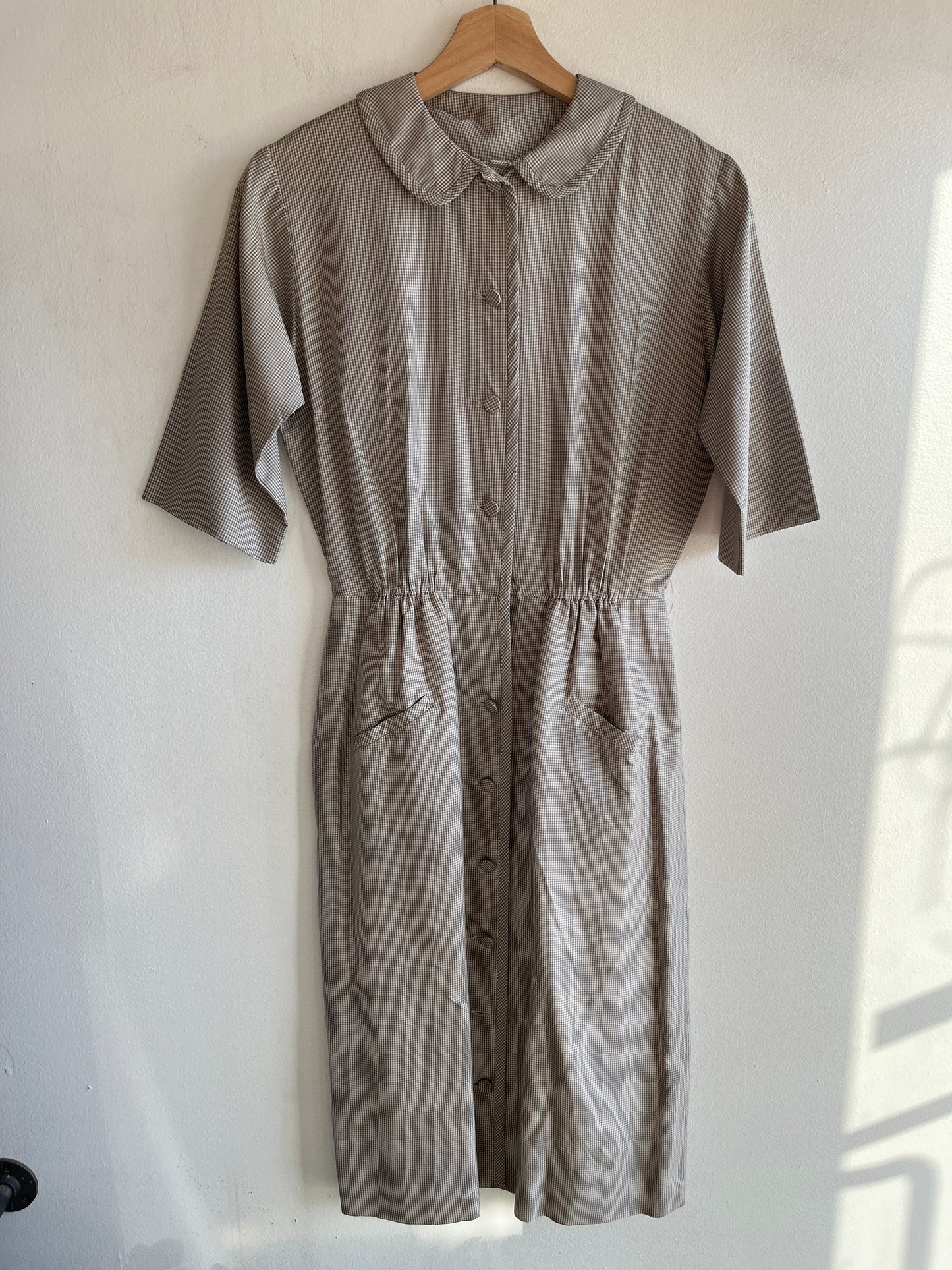 Vintage 1950/60’s Deadstock Gingham Dress
