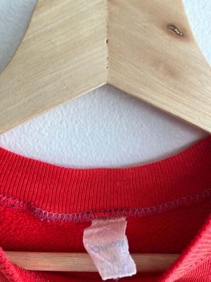 Vintage 1970’s Red Short-Sleeved Sweatshirt