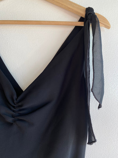 Vintage Jonathan Martin Y2K Black Midi Dress