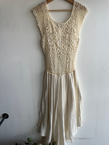 Vintage 1980’s Crochet Dress - La Lovely Vintage 
