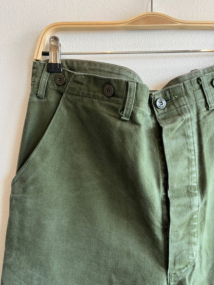 Vintage 1950’s Swedish Military Buckleback Fatigue Trousers - La Lovely Vintage 