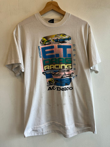 Vintage 1990 Drag Racing T-Shirt