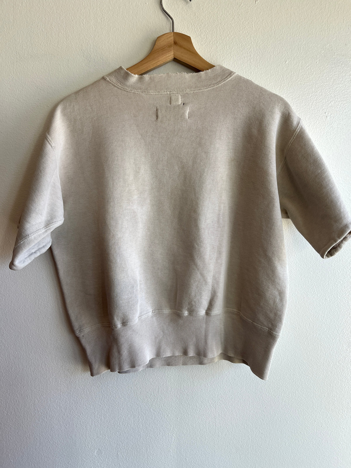 Vintage 1950’s Military Issue Short Sleeve Sweatshirt - La Lovely Vintage 