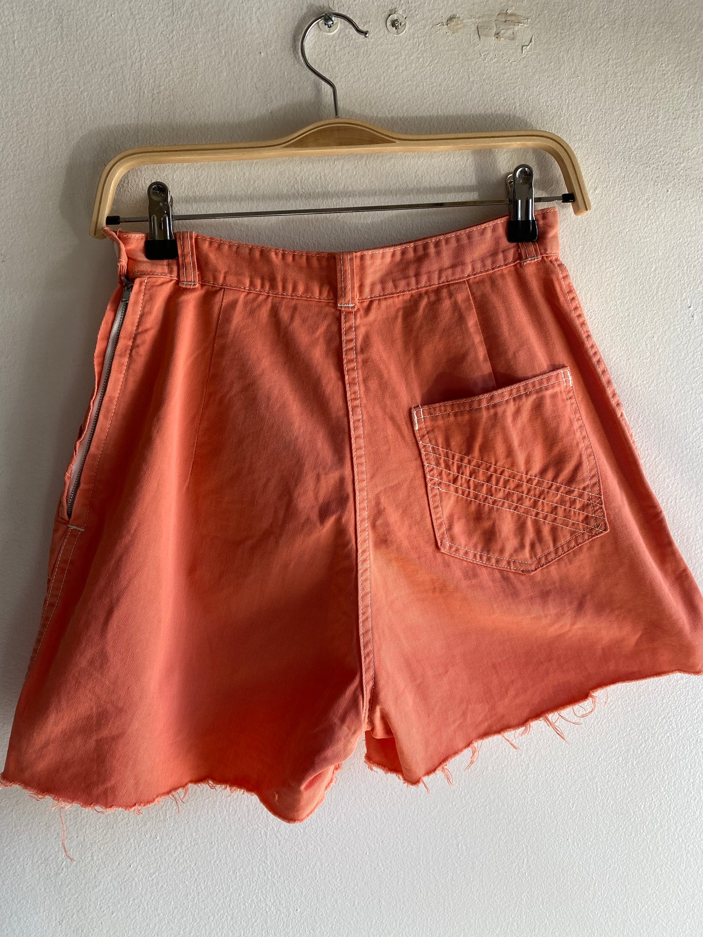 Vintage 1950’s Salmon Side-Zip Shorts