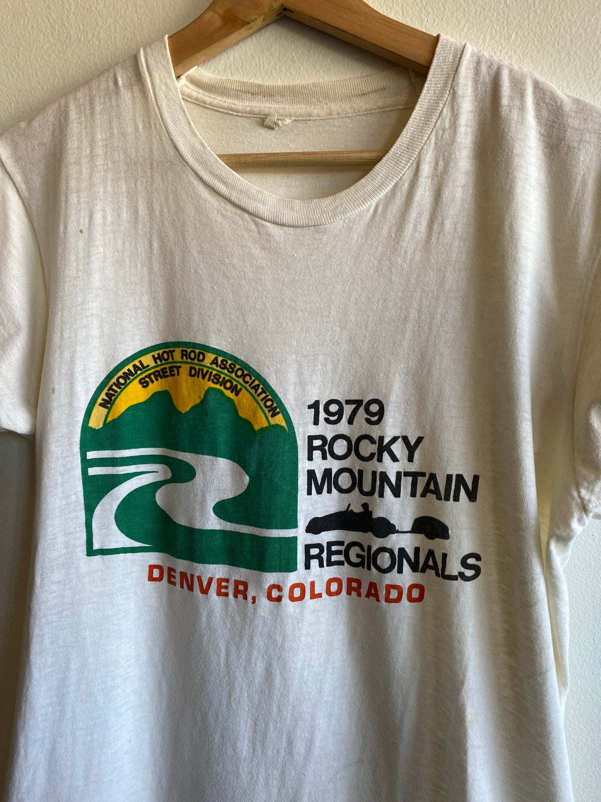 Vintage 1979 Rocky Mountain Hot Rod Regionals T-Shirt