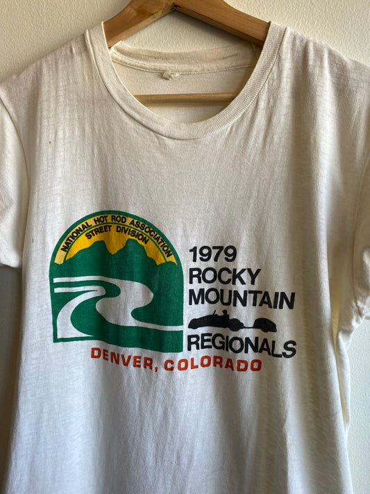 Vintage 1979 Rocky Mountain Hot Rod Regionals T-Shirt