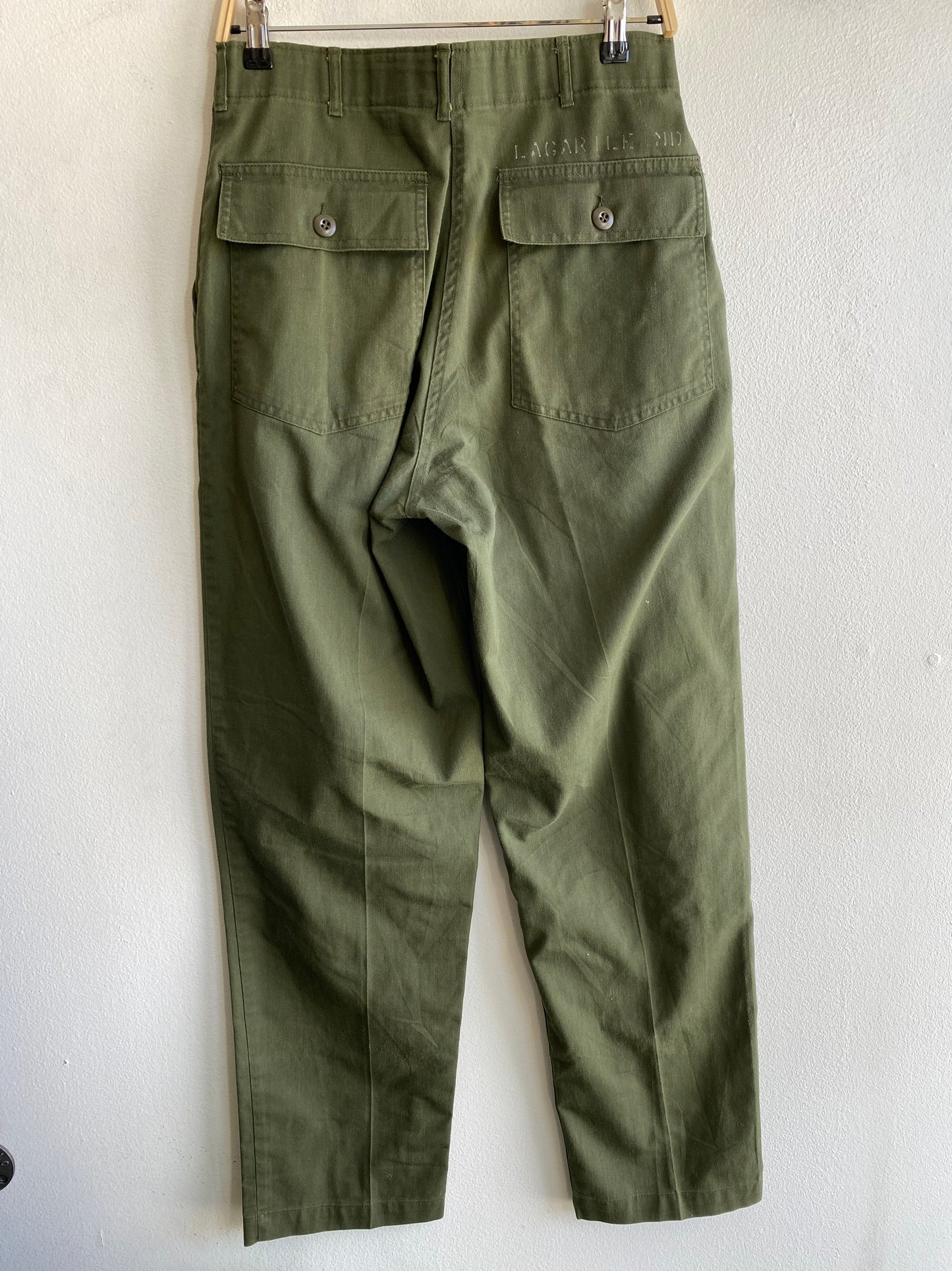 Vintage 1980’s OG-507 Military Fatigue Trousers