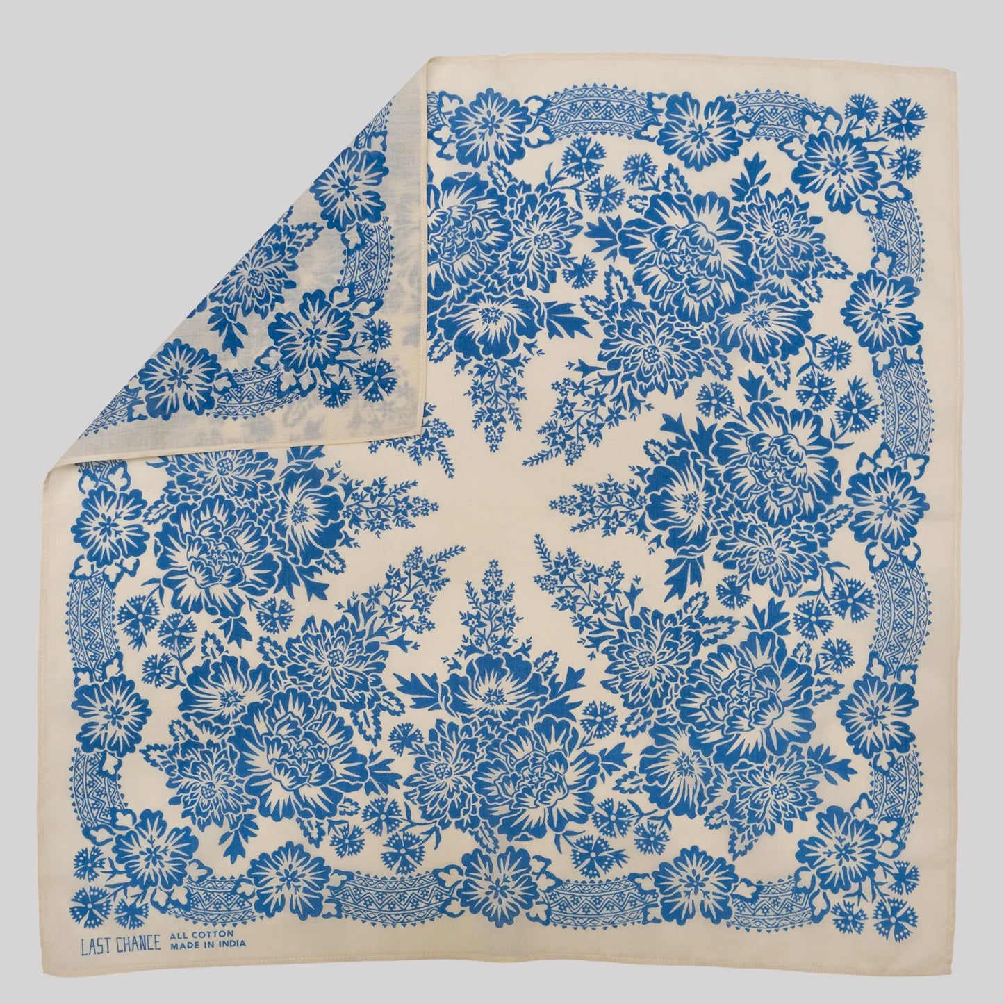 Last Chance Textiles - Cotton Bandana - La Lovely Vintage 