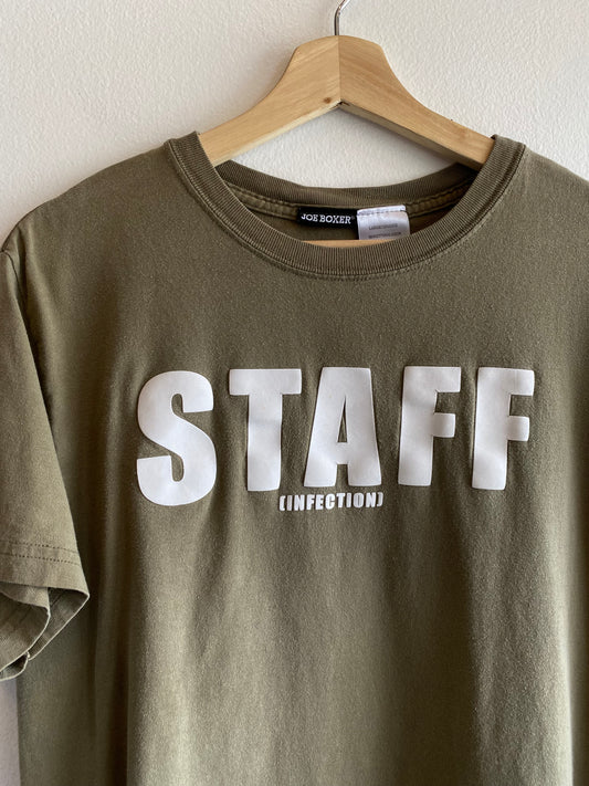 Vintage Y2K “Staff Infection” T-Shirt