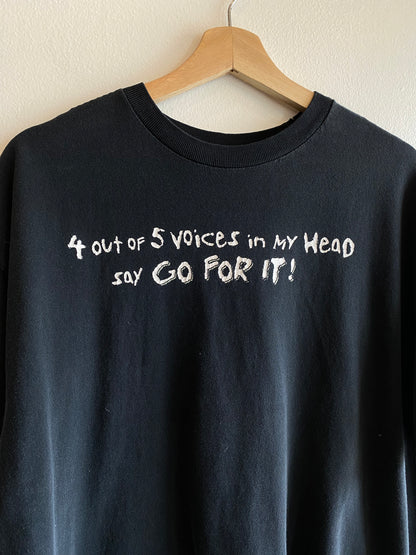 Vintage Y2K “Voices in my Head” T-Shirt
