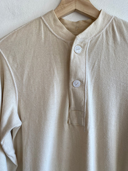 Vintage 1960’s Two-Button Military Issue Thermal Shirt