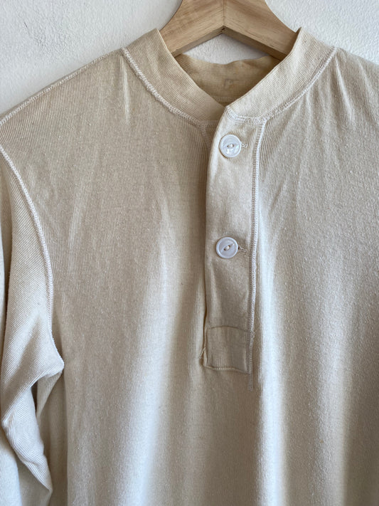 Vintage 1960’s Two-Button Military Issue Thermal Shirt