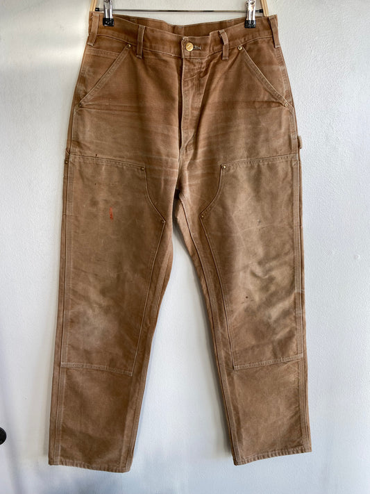Vintage 1990’s Carhartt Double Knee Canvas Work Pants