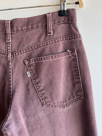 Vintage 1970’s Levi’s Brown Twill Bell Bottom Pants