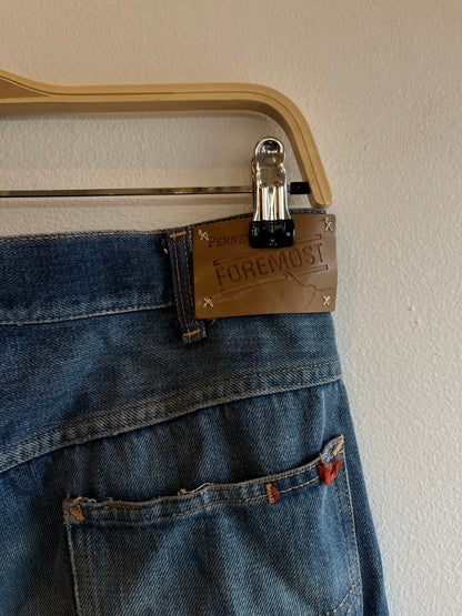 Vintage 1950’s Foremost Half-Selvedge Denim Jeans - La Lovely Vintage 