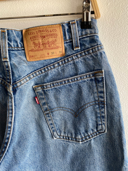 Vintage 1990’s Levi’s 567 Denim Jeans