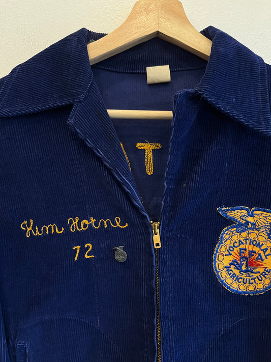 Vintage 1972 Corduroy FFA Jacket - La Lovely Vintage 