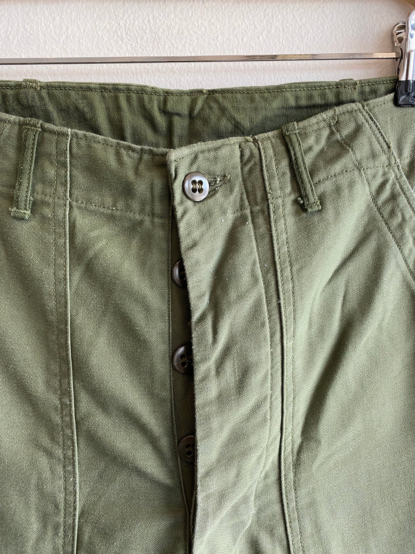 Vintage 1970’s OG-107 Cotton Sateen Military Fatigues