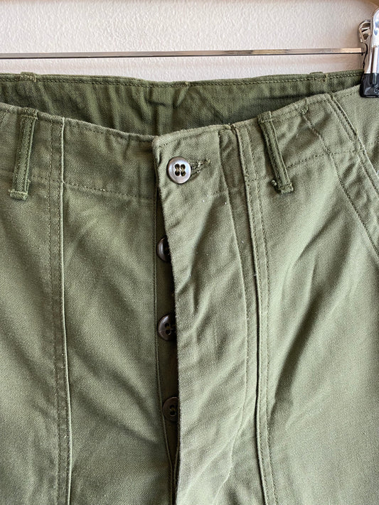 Vintage 1970’s OG-107 Cotton Sateen Military Fatigues