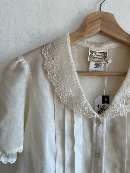 Vintage 1970’s Gunne Sax “Gunnies” Blouse