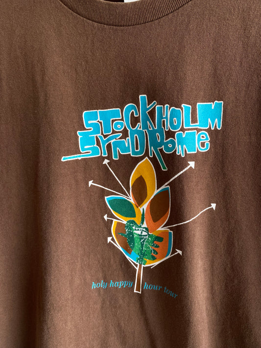Vintage Y2K Stockholm Syndrome “Holy Happy Hour” Tour T-Shirt