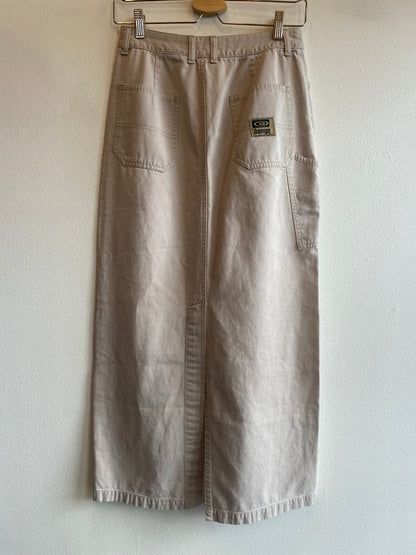 Vintage Y2K Tan Bongo Maxi Skirt