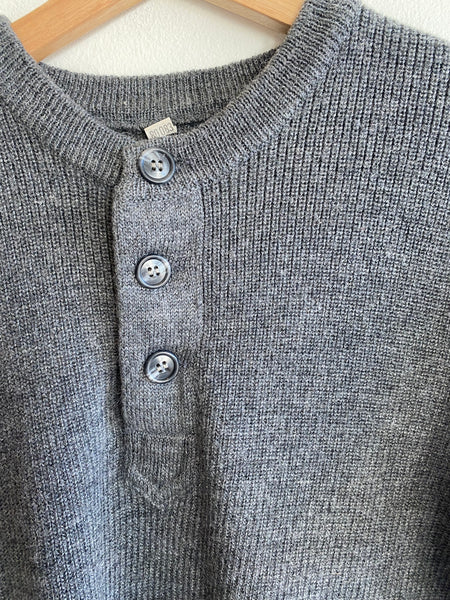 Vintage 1970’s European Military Three-Button Sweater