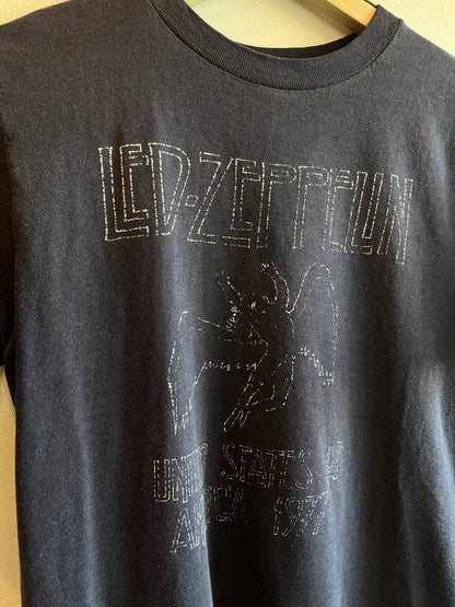 Vintage 1977 Led Zeppelin Tour T-Shirt