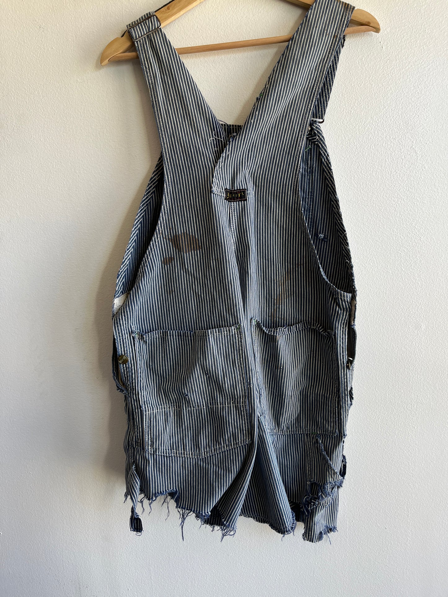 Vintage 1950’s Big Smith Denim Overall Shorts