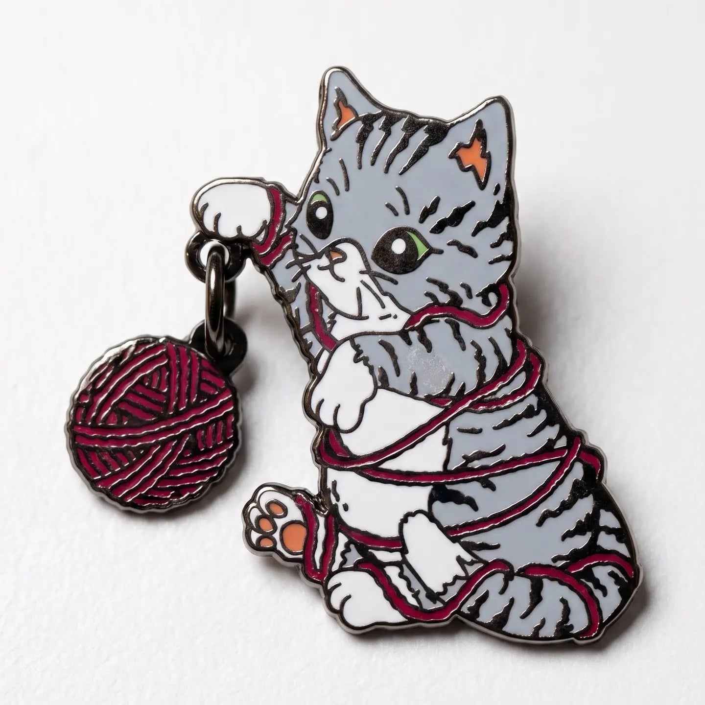 Strike Gently - Enamel Pin - La Lovely Vintage 