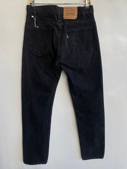 Vintage 1990’s Levi’s 505 Black Denim Jeans