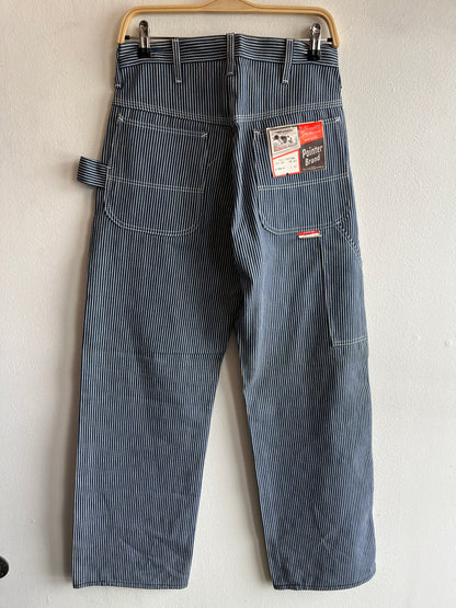 Vintage Deadstock 1970’s Pointer Hickory Striped Denim Carpenter Jeans
