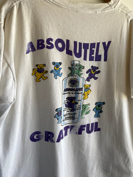Vintage 1990’s Grateful Dead “Absolutely Grateful” Lot T-Shirt
