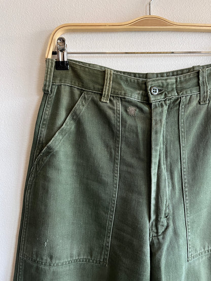 Vintage 1960/70’s OG-107 Military Fatigue Trousers - La Lovely Vintage 