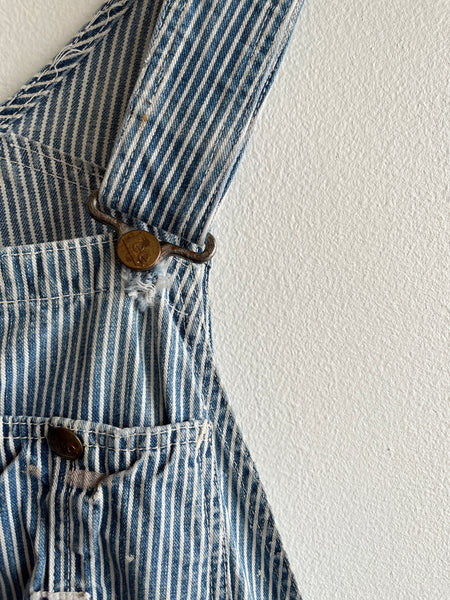 Vintage 1950’s Lee "Long L" Hickory Striped Overalls