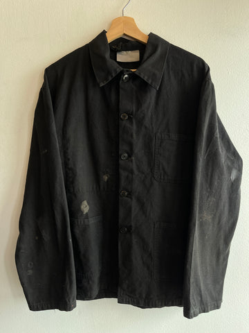 Vintage 1980’s Black French Chore Jacket