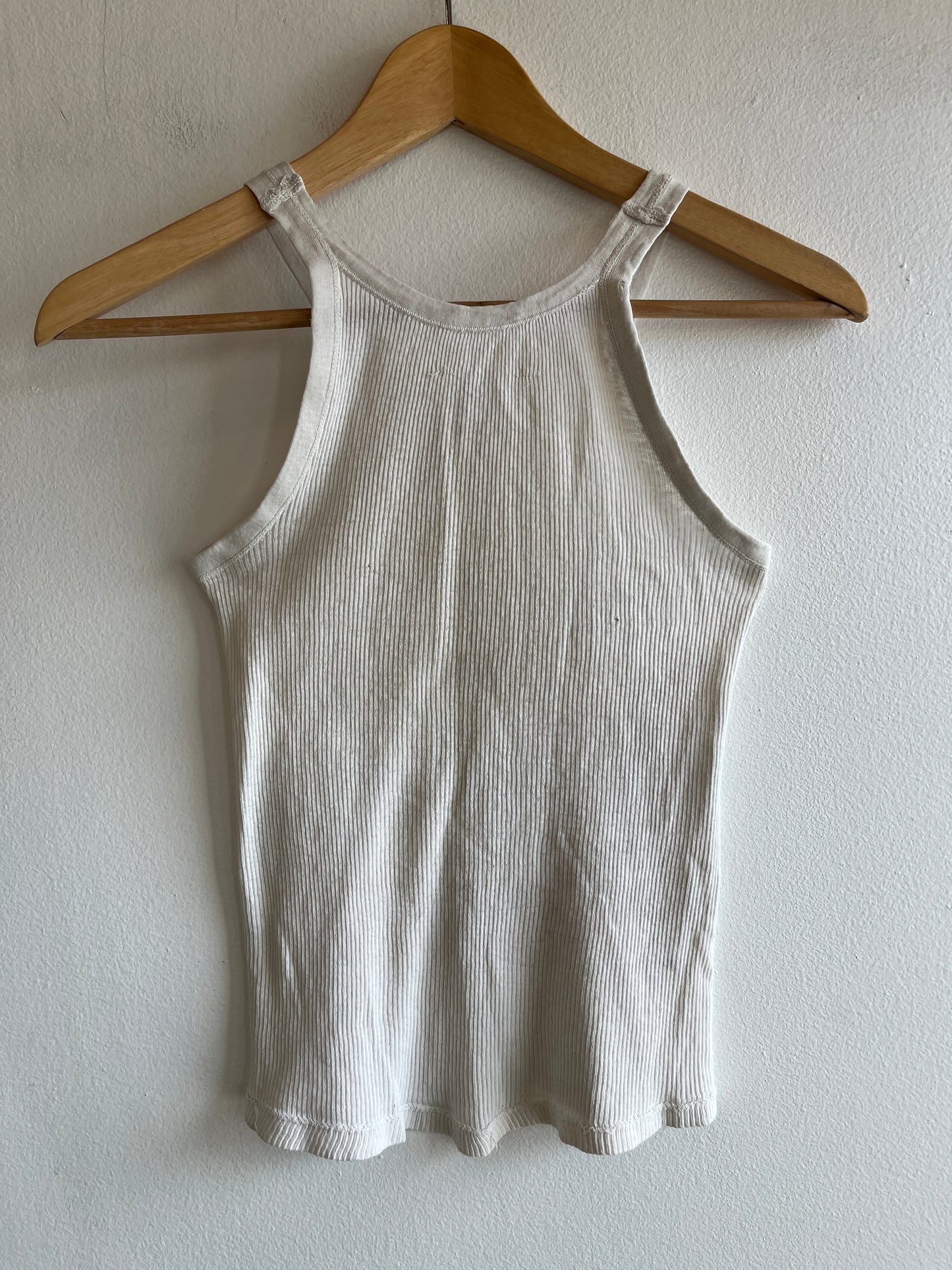 Vintage 1950’s Ribbed Tank Top Shirt